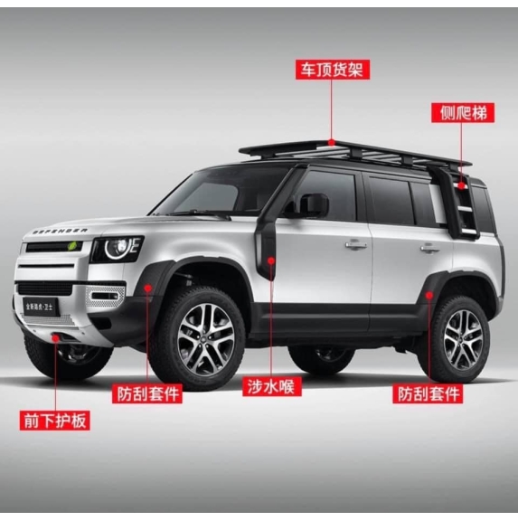 2020 Land Rover Defender nâng cấp bộ off-road Full