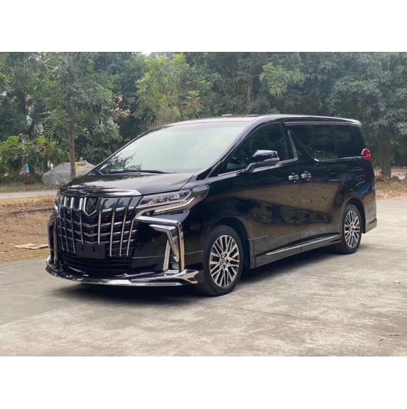 Nâng cấp Alphard lên phiên bản mới với Monalista Kit.
