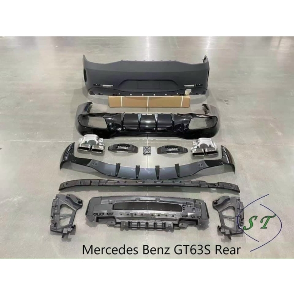 Mercedes Benz AMG GT63S Fully Body Kit. For AMG GT Upgrade To 63S 