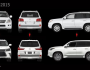 LEXUS LX570 2021 Bộ dụng cụ toàn thân. Full